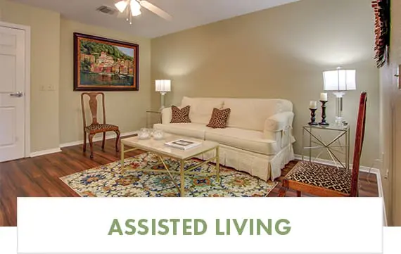 Living room with couch and chairs