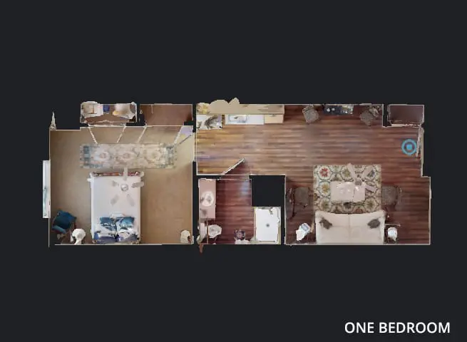 One Bedroom layout