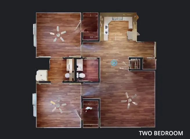 Two Bedroom layout